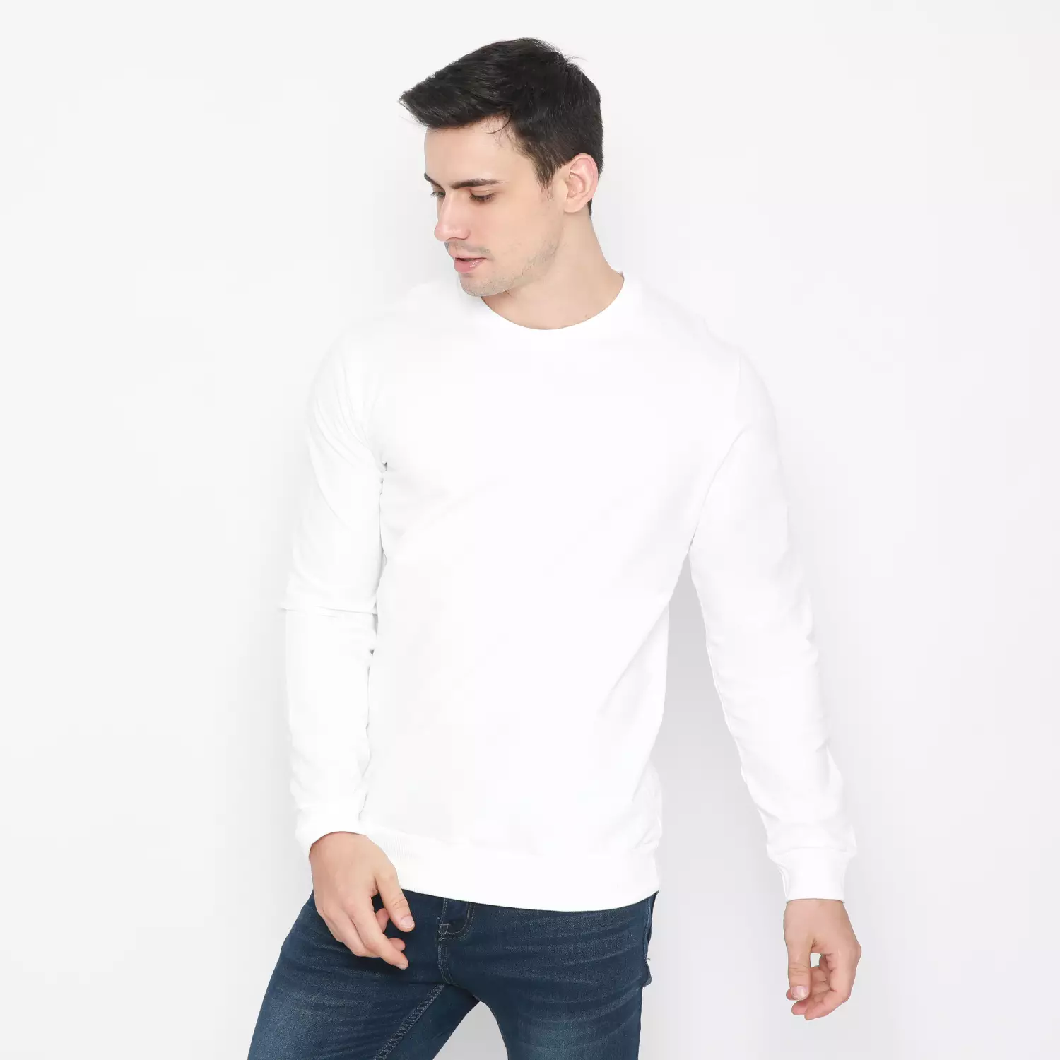 Kale Sweater Sally White/ Sweater Pria Casual / Unisex