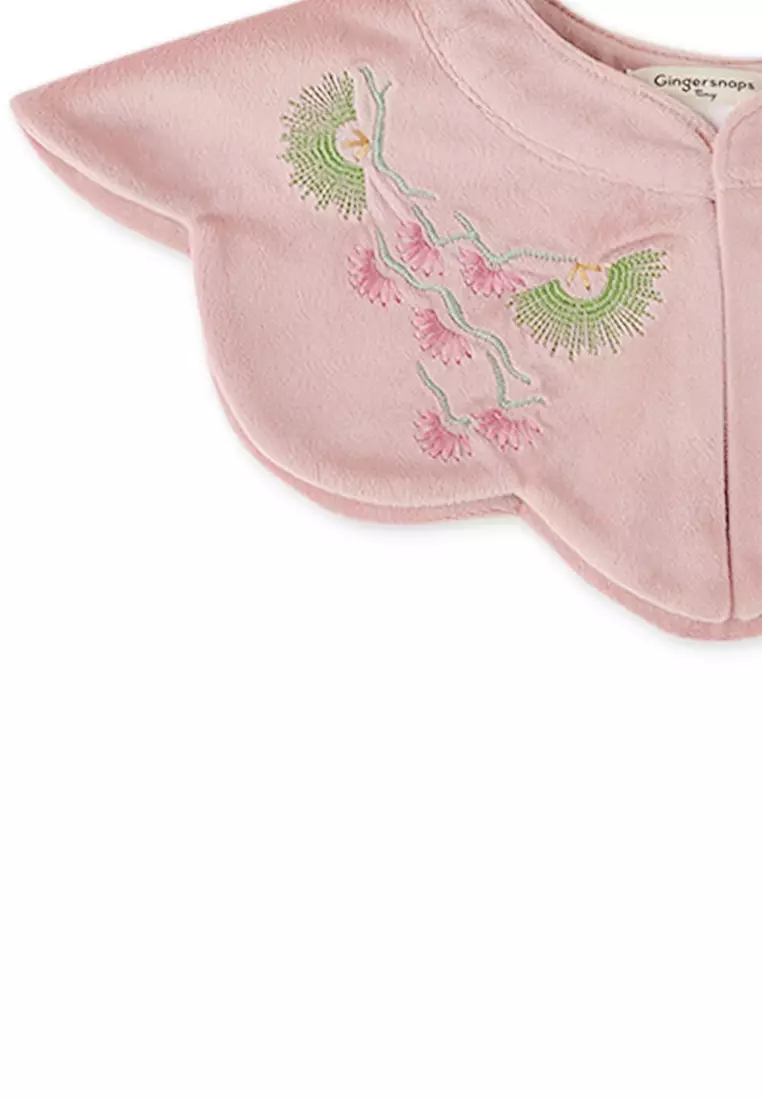 Girls Standing Collar With Scallop