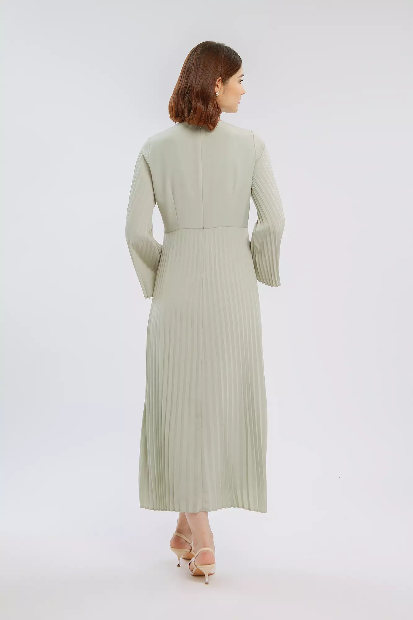 Minimal Rayya Dress Sage Warna SAGE