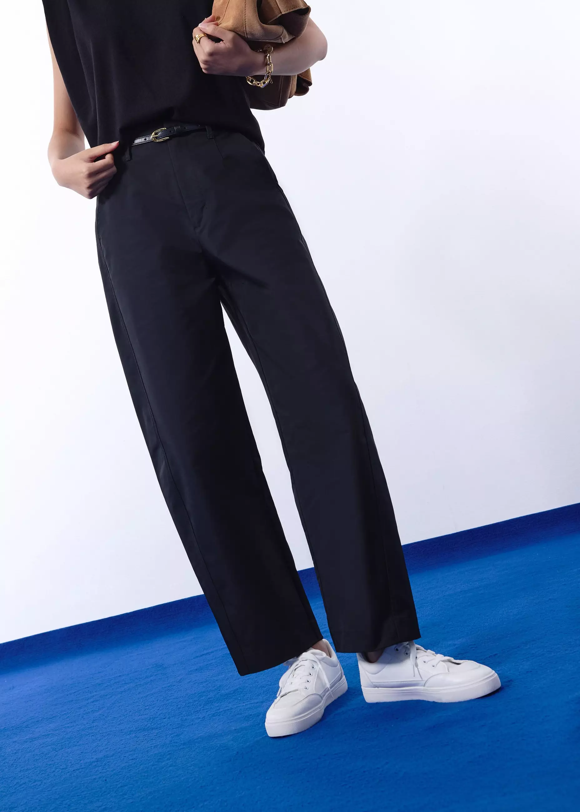 Celana Panjang Wanita - Lexie Barrel Ankle Length Pants