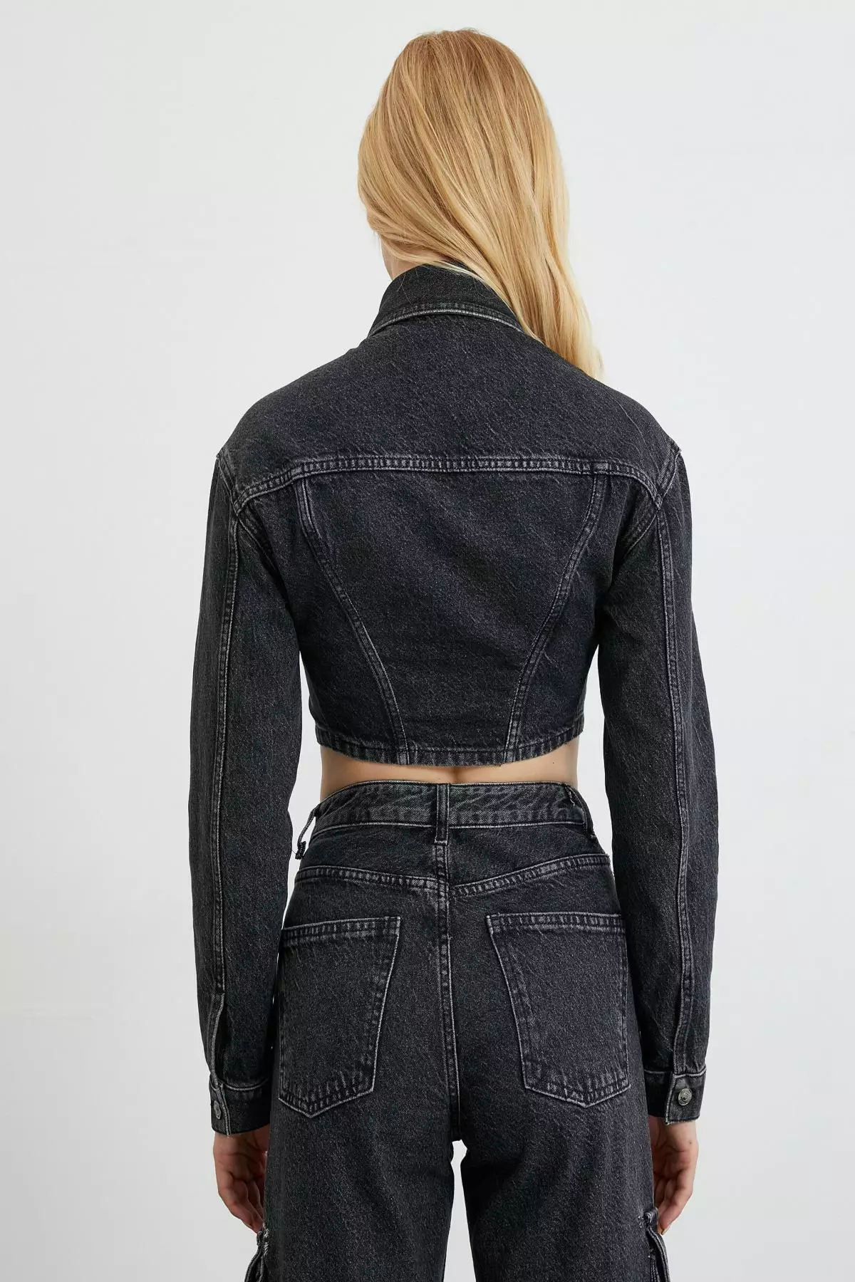 Crop Denim Jacket