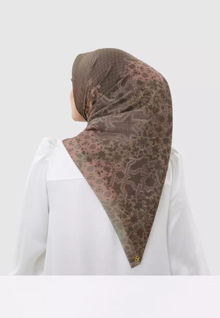 Haramain 2 Satin Square - Pecan