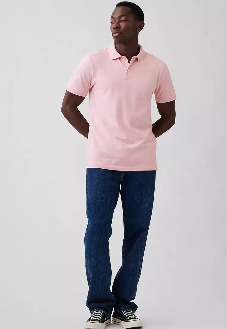 Stretch Pique Polo Shirt
