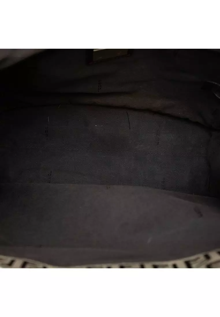 Pre-Loved Fendi Zucchino Canvas Tote