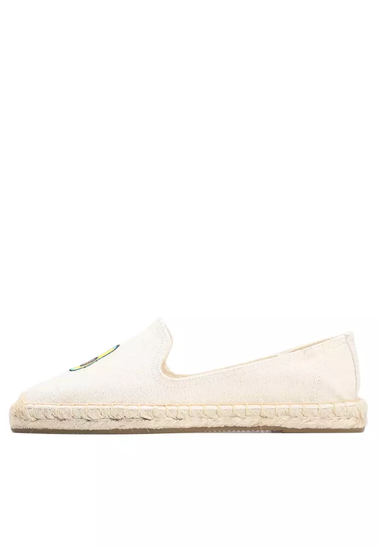 Embroidered Canvas Espadrilles HB45433