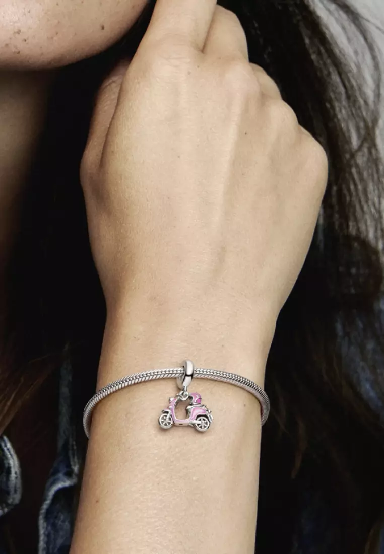 Pandora Pink Scooter Dangle Charm
