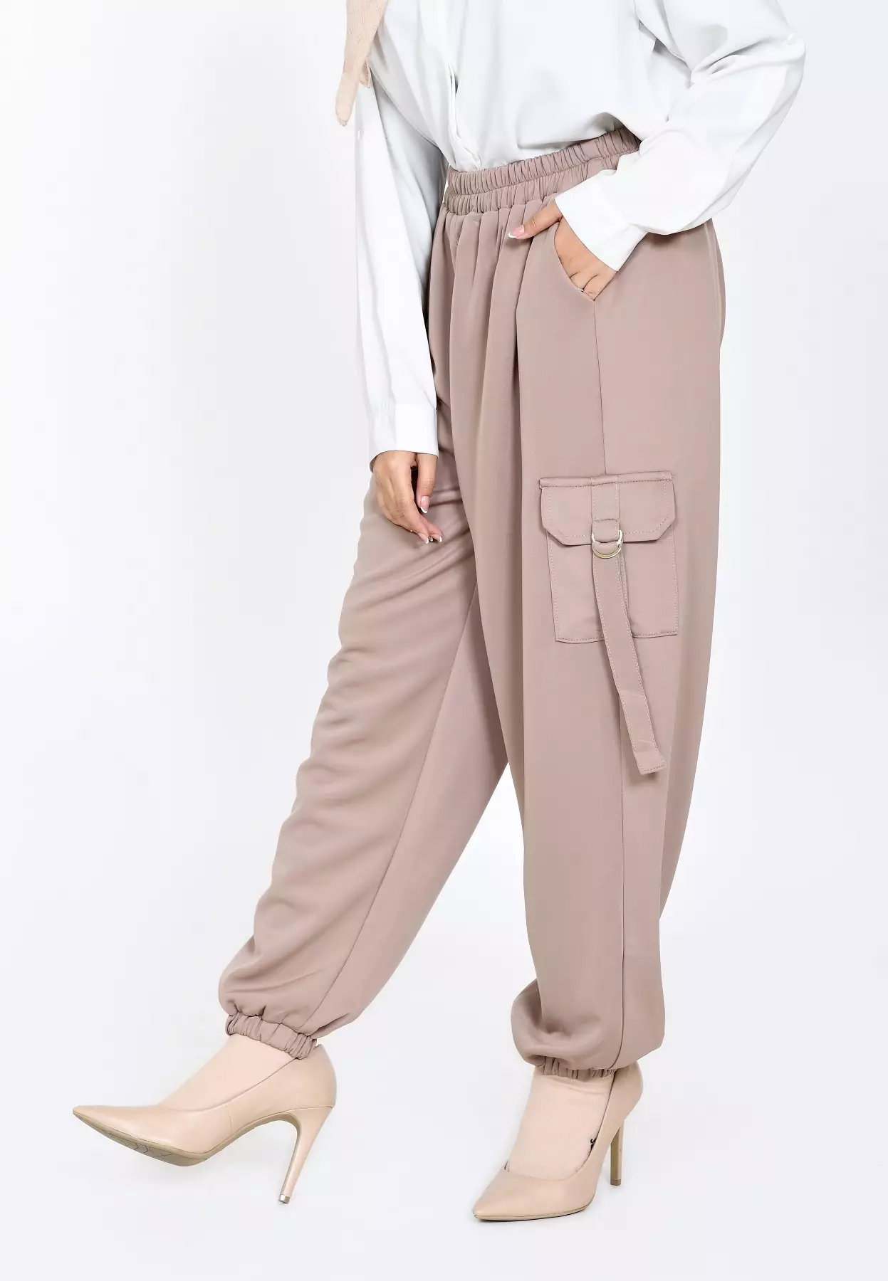 Jogger Cargo Luna Bigsize