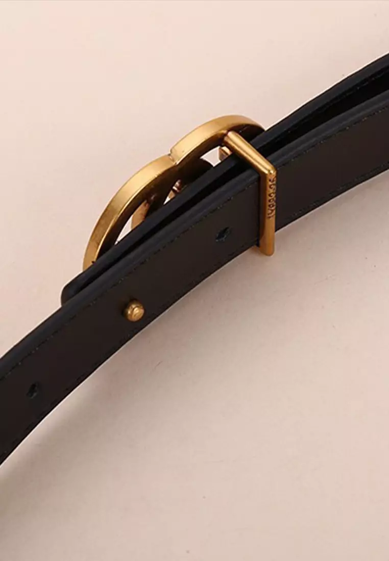 G Letter Buckle Leather Belt SR-xinG