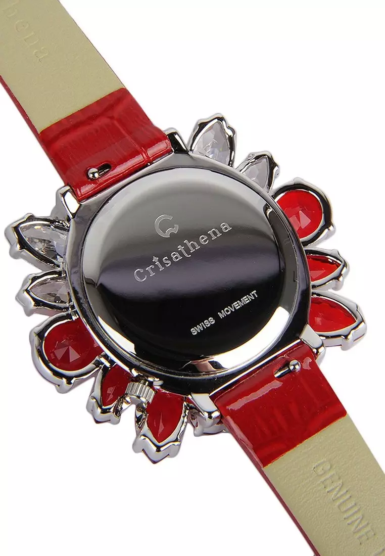 Snow Fashion Watch in Red for Women