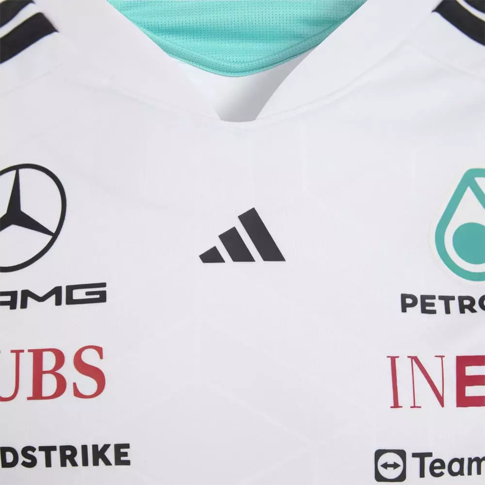 ADIDAS MERCEDES - AMG Petronas Formula 1 Team Driver Jersey KF0164 - Jersey Anak (Putih)