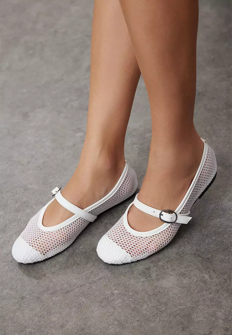 Mesh Women's Ballerina Flats