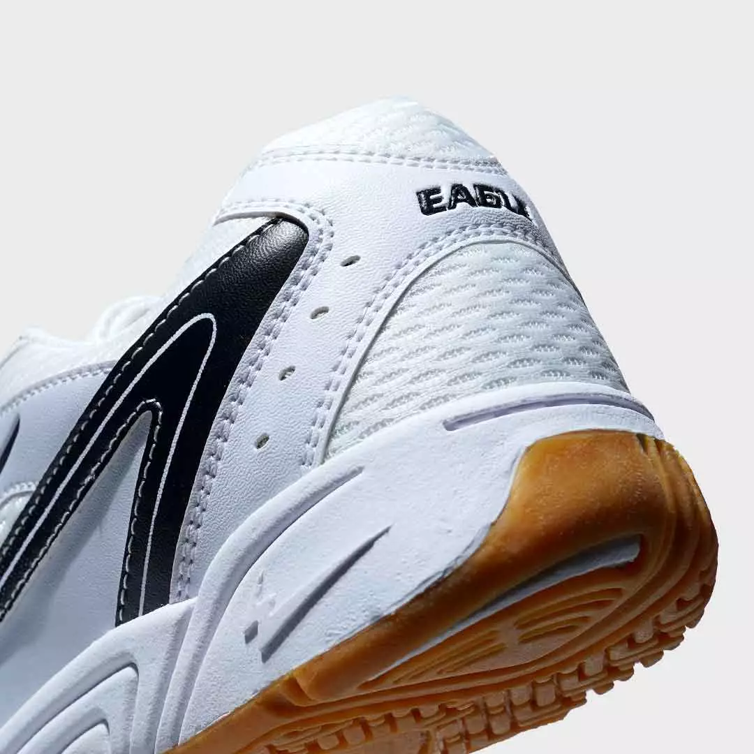 Eagle Sepatu Badminton Groover – PUTIH/HITAM