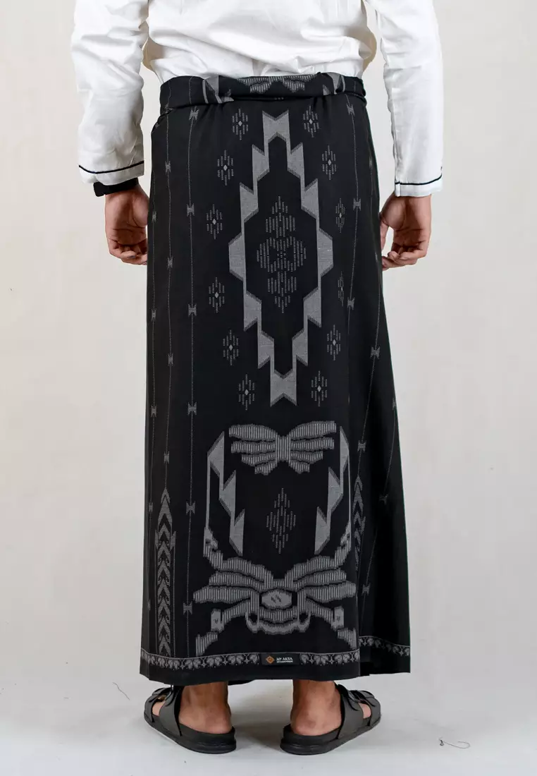 My Aksa Batik Sarung Tsaqib Black