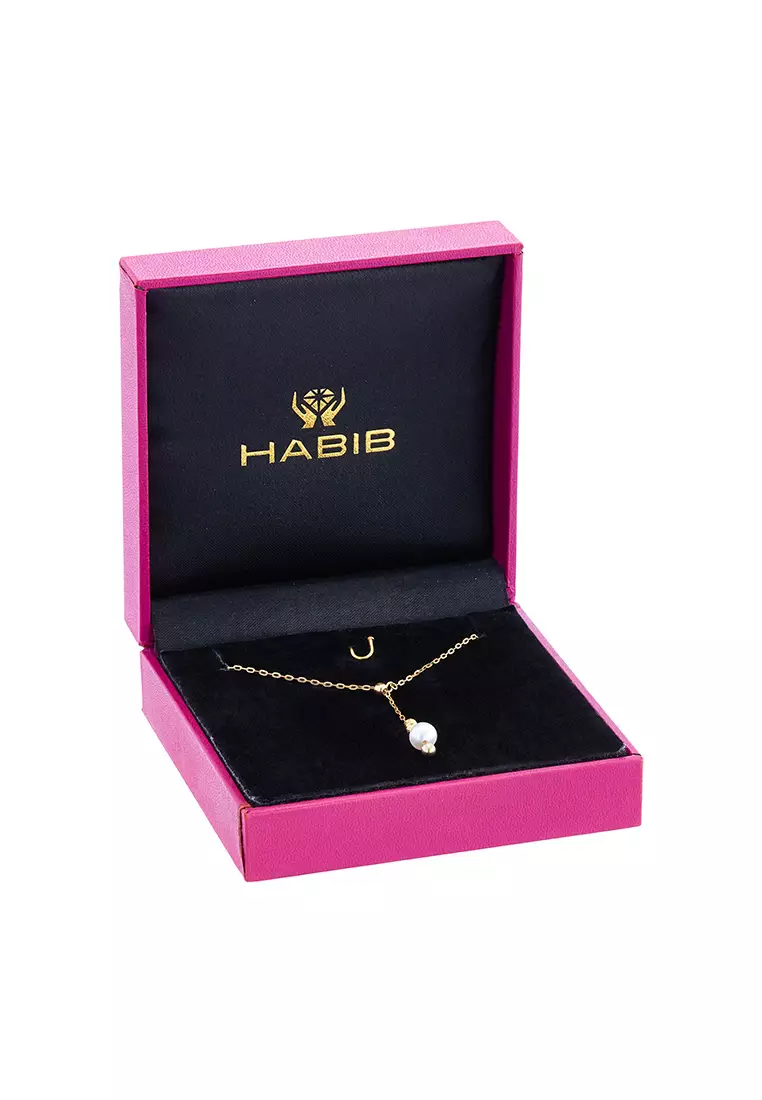 HABIB Fresh Water Pearl Necklace 029 FOD 0504 MP83(Y)