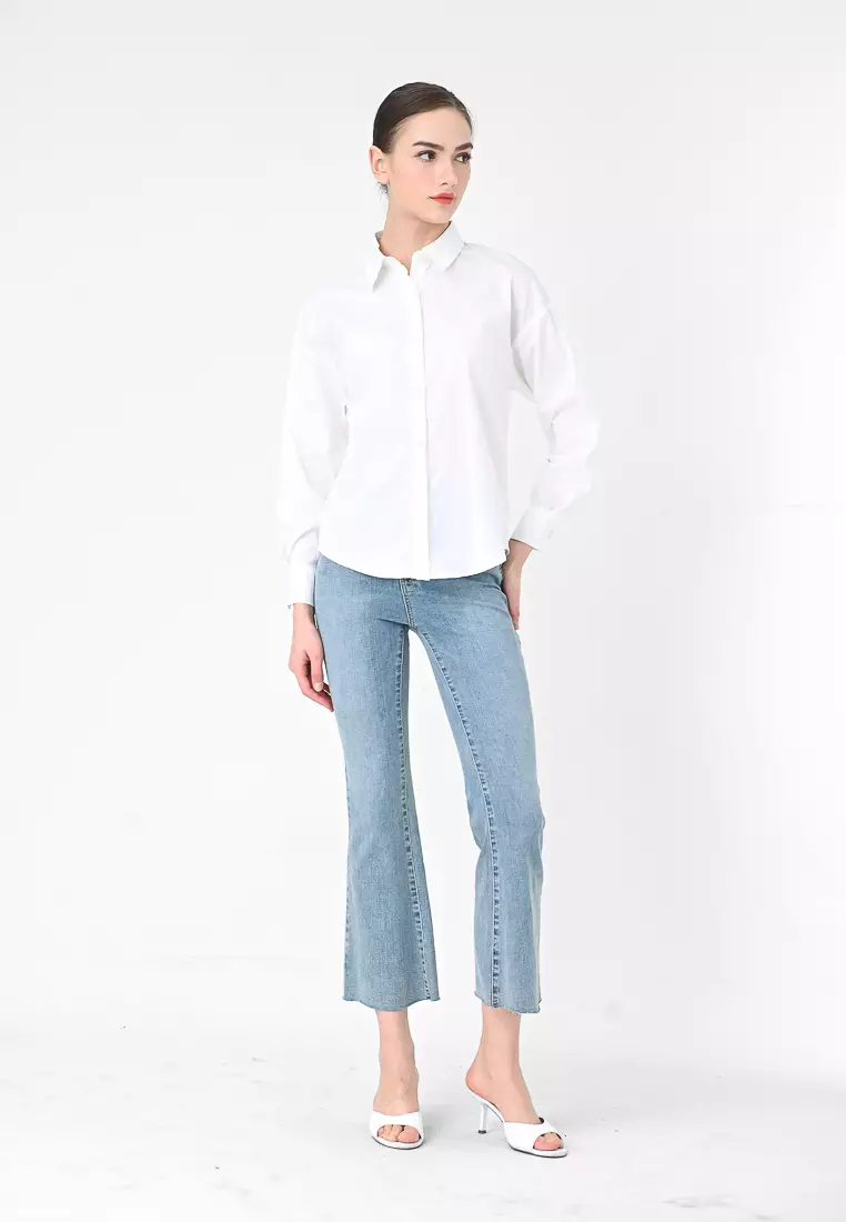 优雅通勤长袖上衣