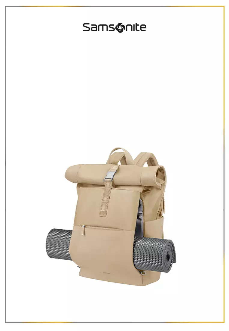 Samsonite 4Pack Laptop Rolltop Backpack 15.6" - Sand