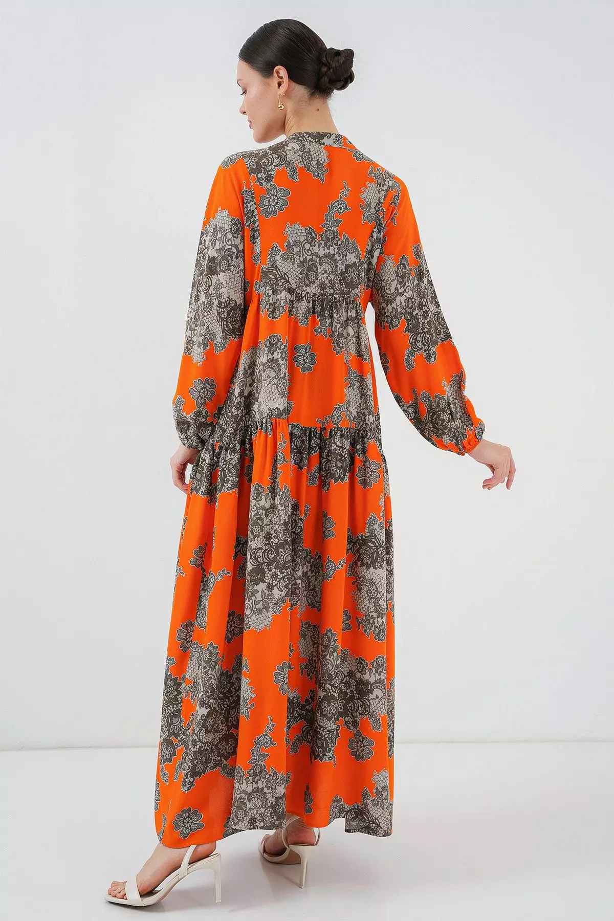 Patterned Maxi Dress