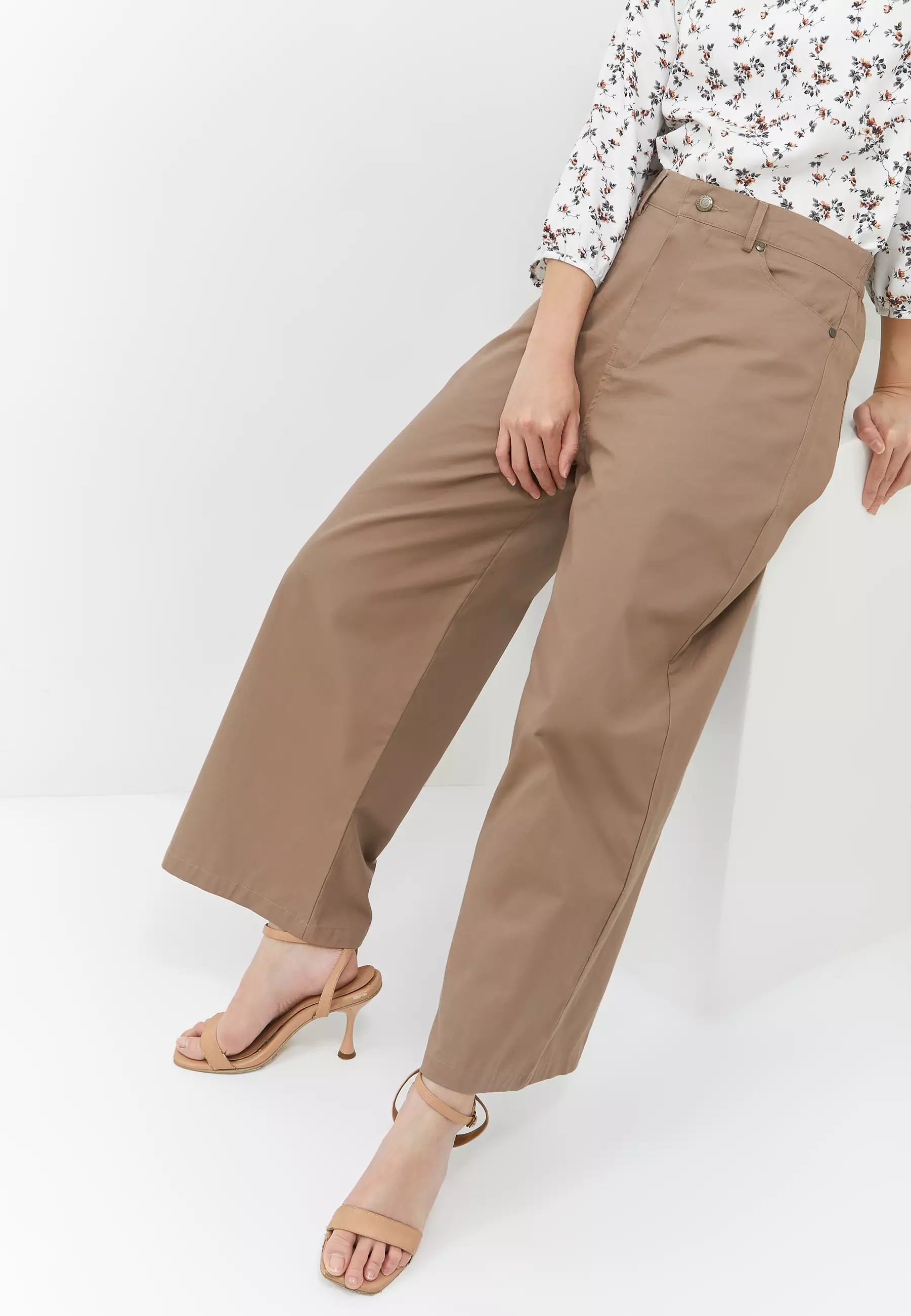Elena Deep Brown Culottes (G.3229)
