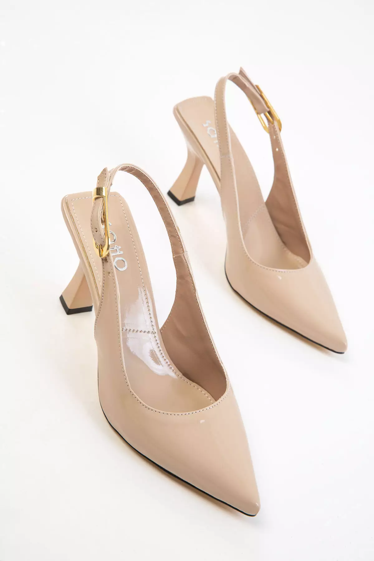 Ten Patent Leather Women's Classic Heeled Shoes 20596