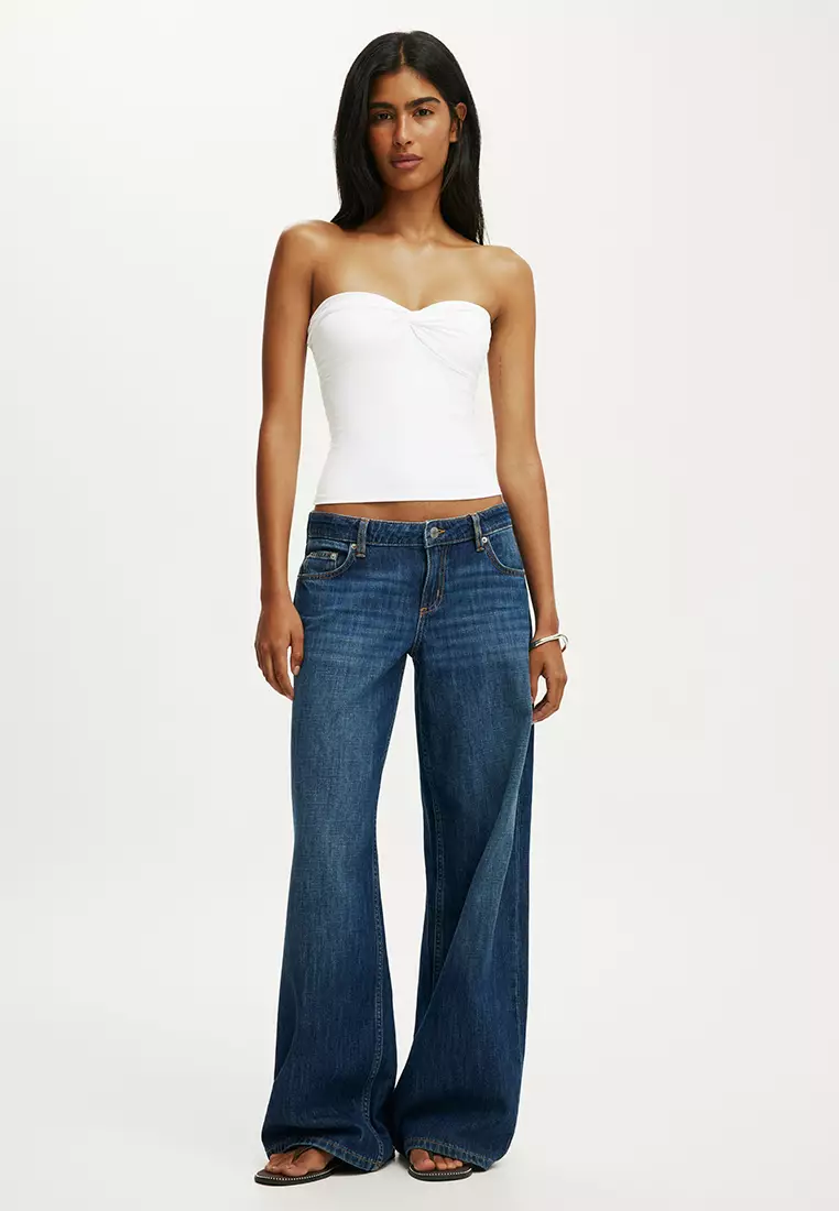 Hold Me Twist Bandeau Top