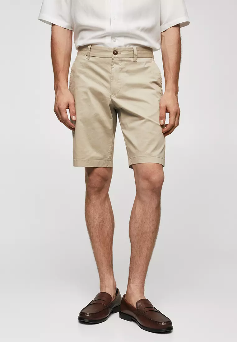 MANGO Man Chino Bermuda Shorts 2024 Buy MANGO Man Online
