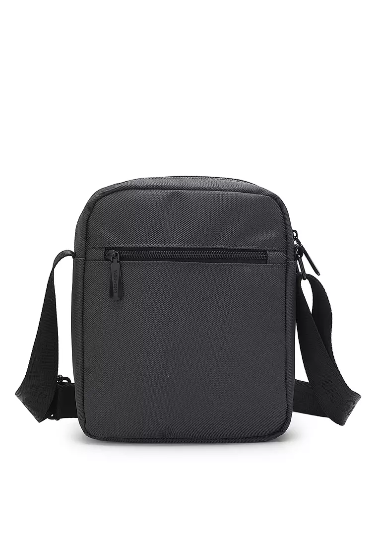 Men's Sling bag - Abu-abu