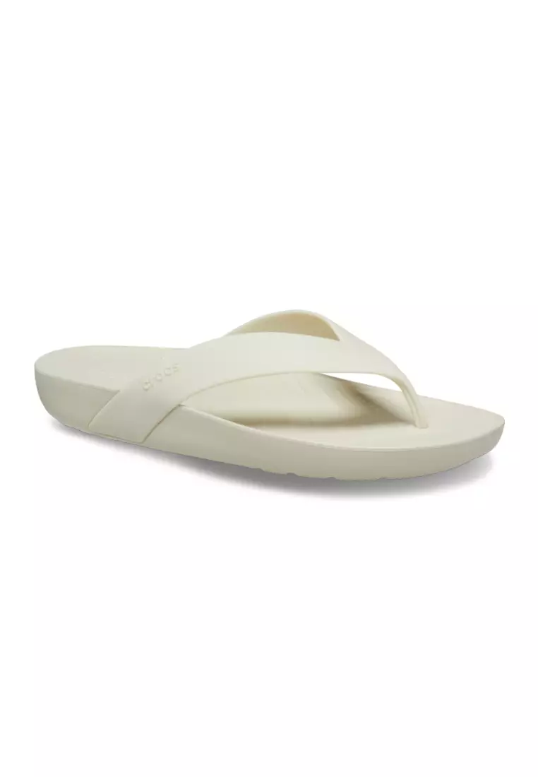 Discount on Crocs  shoes - SKU: Women's Splash Flip in Bone