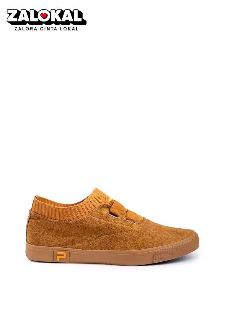 Paulmay Sepatu Slip on Pria Nagoya - Brown