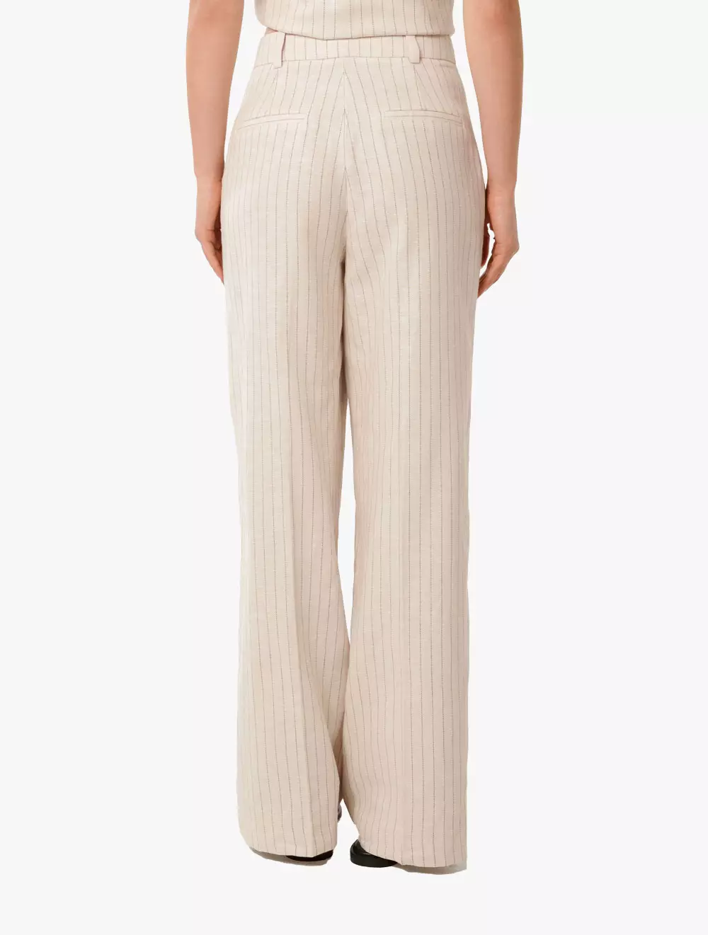 Blake Pinstripe Wide Leg Pant