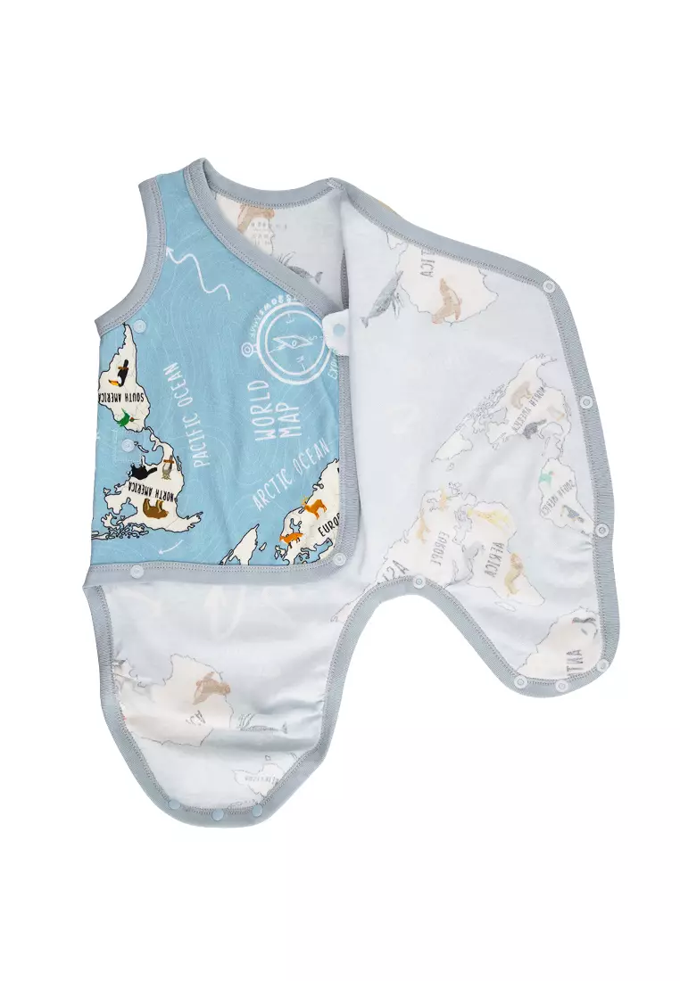 Mallows Kyoto - Kimono Onesie / Boodysuit / Infant / Baby Clothes