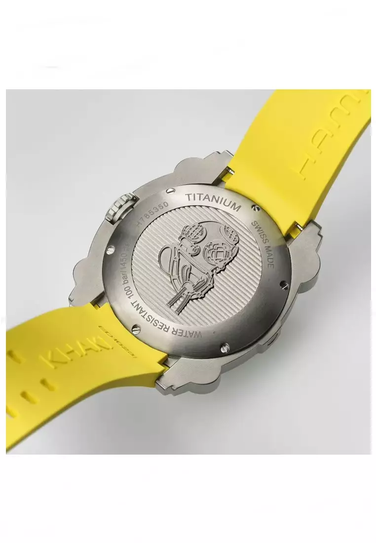 KHAKI NAVY BELOWZERO TITANIUM AUTOMATIC MEN WATCH (H78535380)