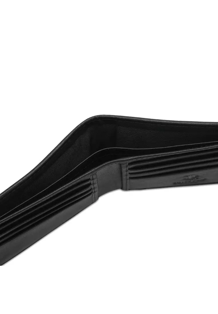 Men's RFID Blocking Bi Fold Wallet - Black