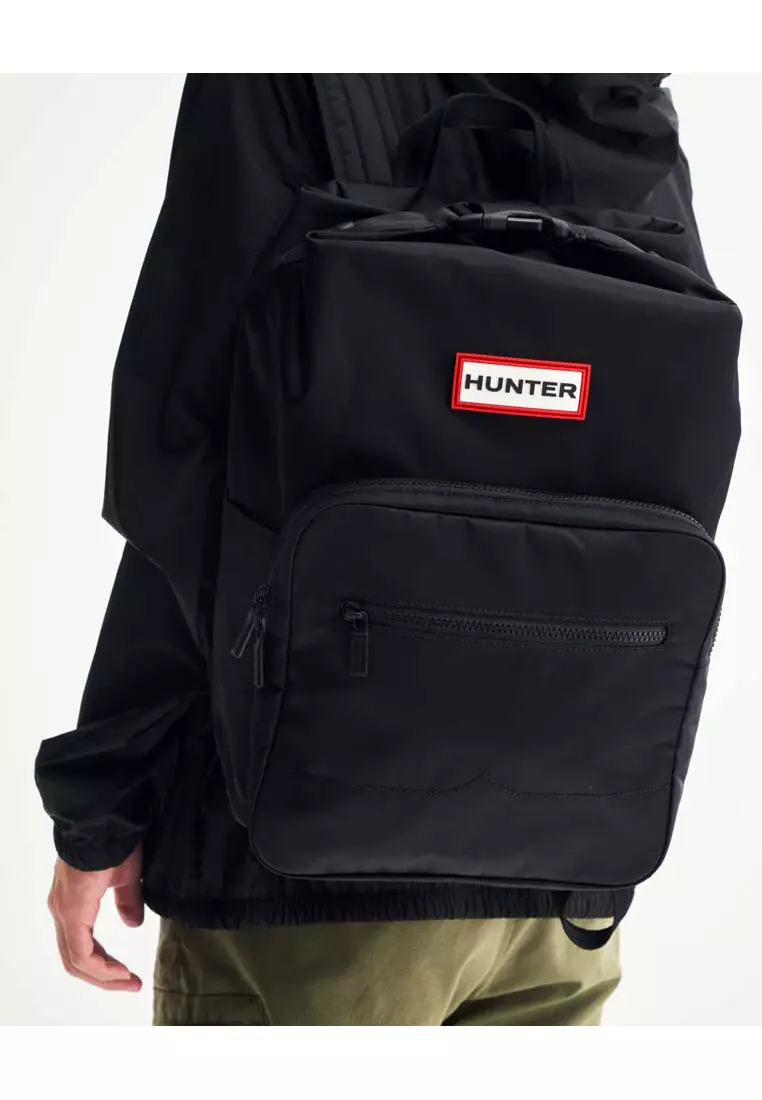 HUNT☆Nylon Pioneer Topclip Backpack(L) - Black Hunter Pioneer Mini Topclip Nylon Backpack