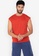 ZALORA ACTIVE orange Drop Shoulder T-Shirt 97C25AAE3BB62AGS_2