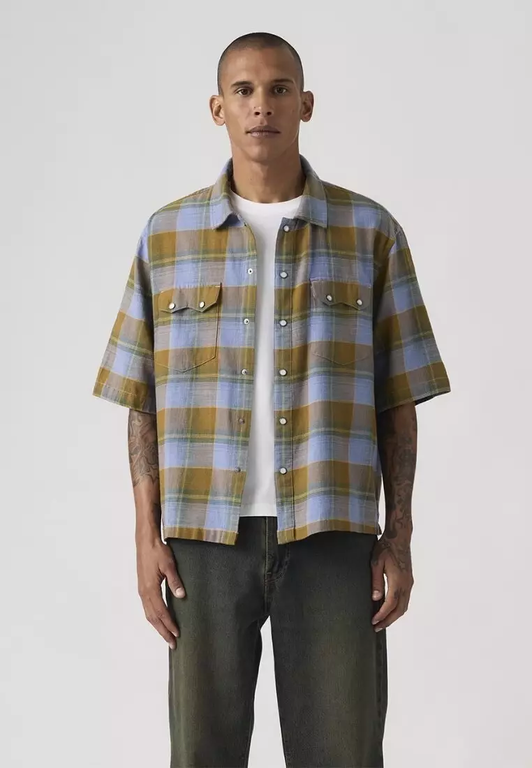 Buy Levi's Men's 478 Baggy Shorts 001JM-0000 Online | ZALORA Malaysia