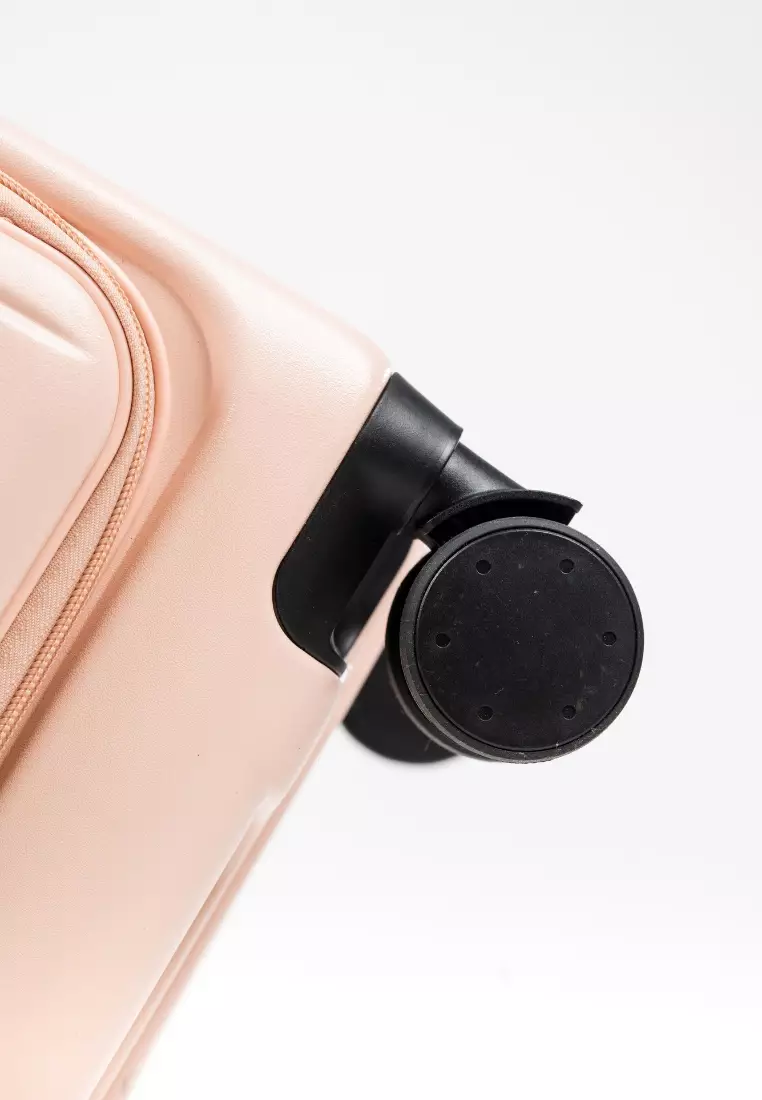 Alpha 28" Large Hard Case Luggage Blush Pink