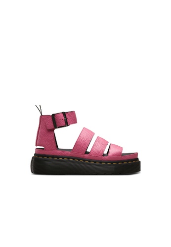 Pink clarissa dr martens top