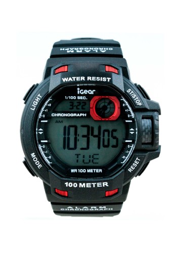 Jual iGear iGear - I59-1938 - Jam Tangan Pria - Black 