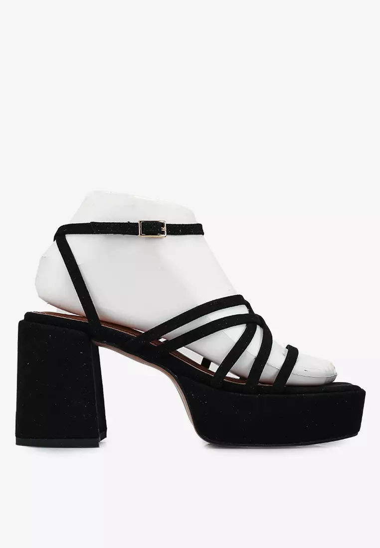 Discount on Asos Design  shoes - SKU: Hanon Strappy Platform Heeled Sandals