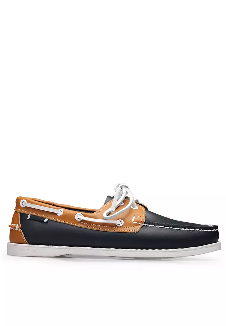 Discount on Twenty Eight Shoes  shoes - SKU: Casual Leather Two-Eye Boat Shoes Wac-9078