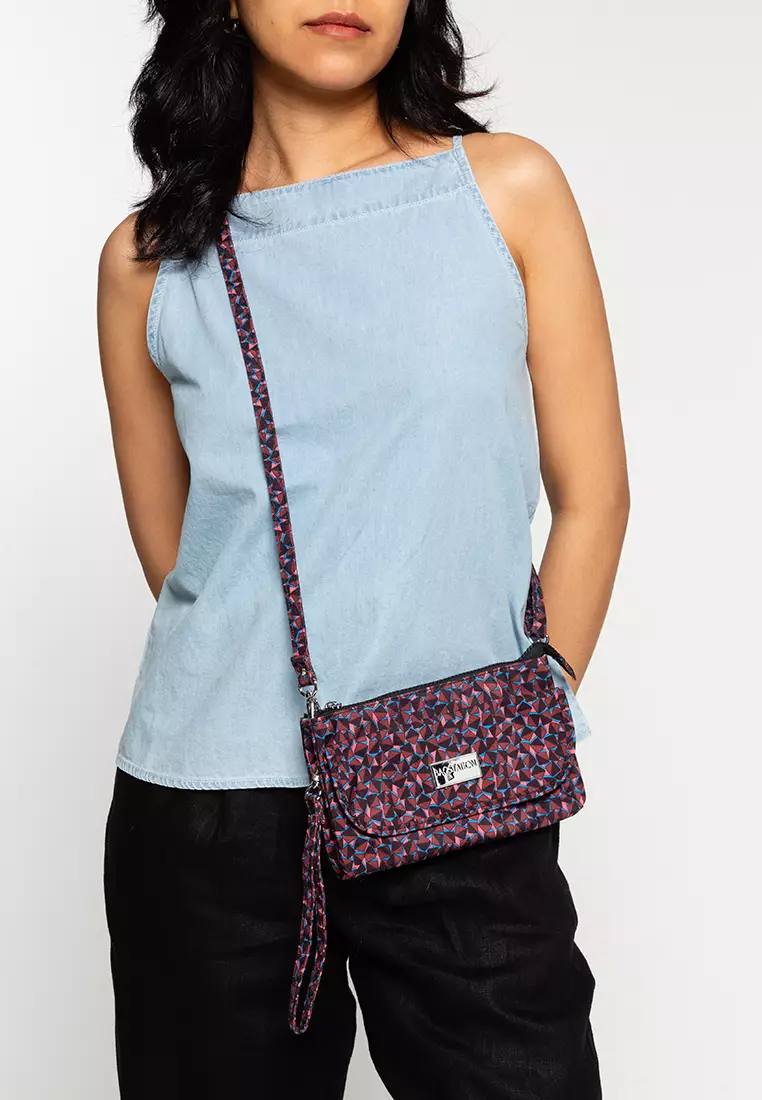 Printed Nylon Sling Pouch