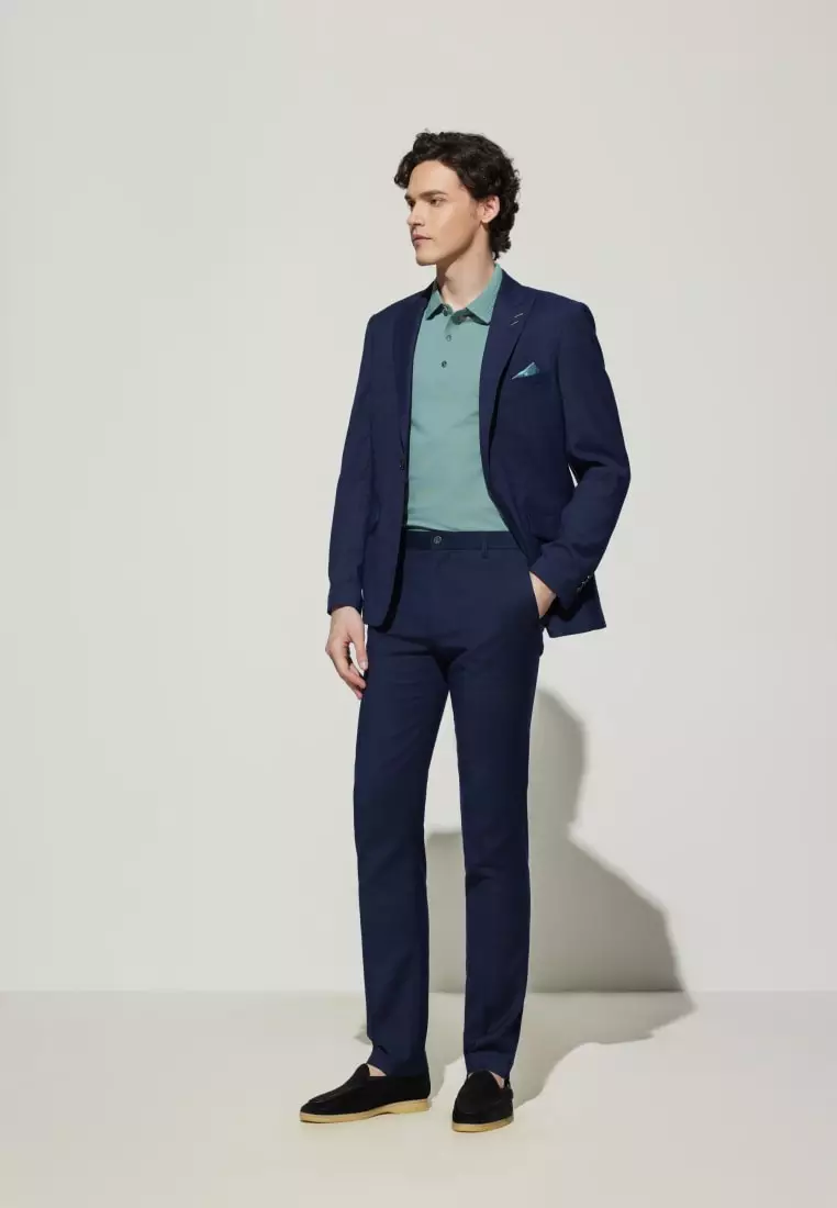 スーツG2000 Buy G2000 G2000 Multi-Way Stretch Slim Fit Texture Suit Blazer