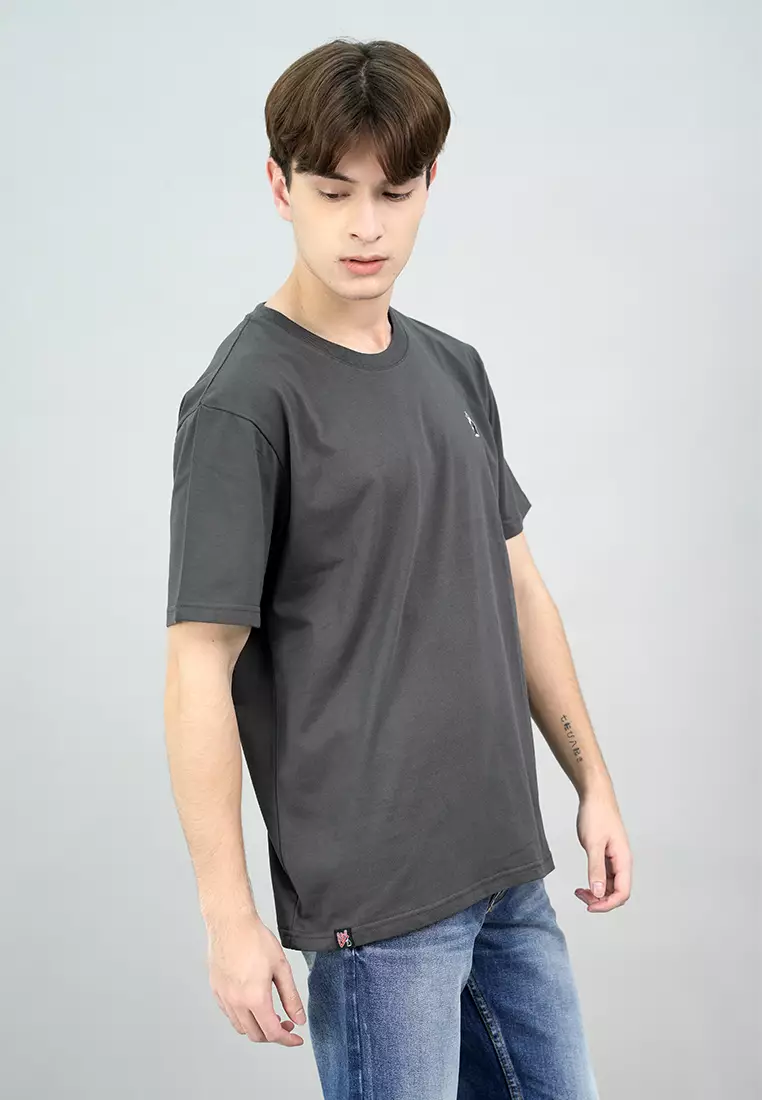 LGS Street - Kaos - Streetwear - Abu - Unisex - ST.30.H093.009.C