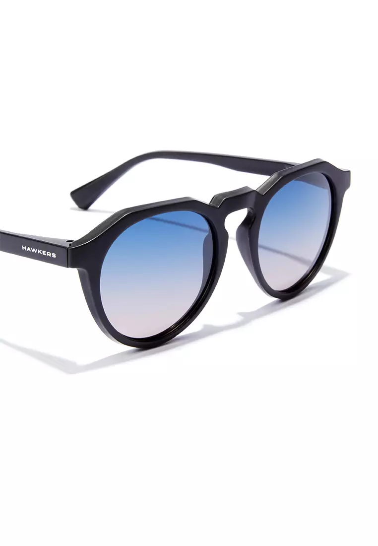 HAWKERS POLARIZED Black Peach WARWICK RAW. Sunglasses for Men and Women, Unisex. UV400 protection. Official product designed and made in Spain. HWRA21BITP