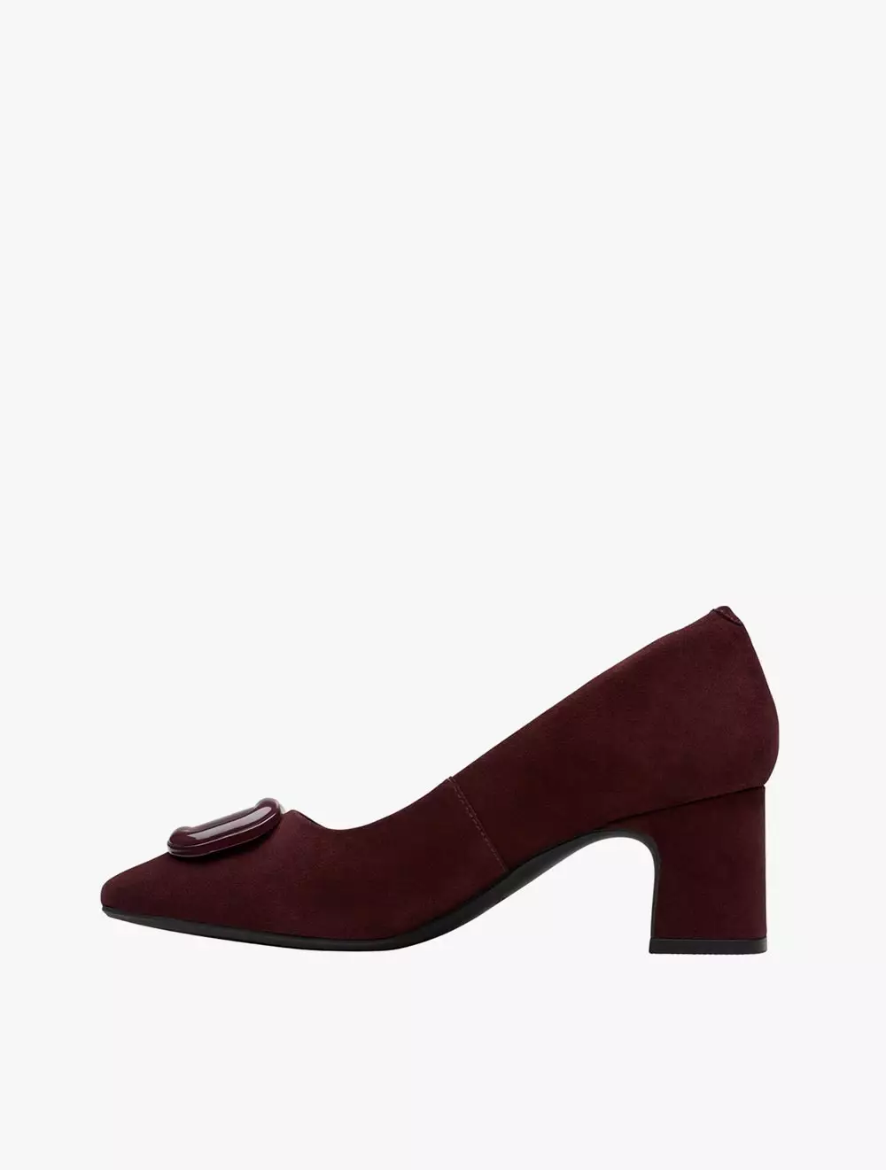 Clarks Fernie Trim Merlot Suede