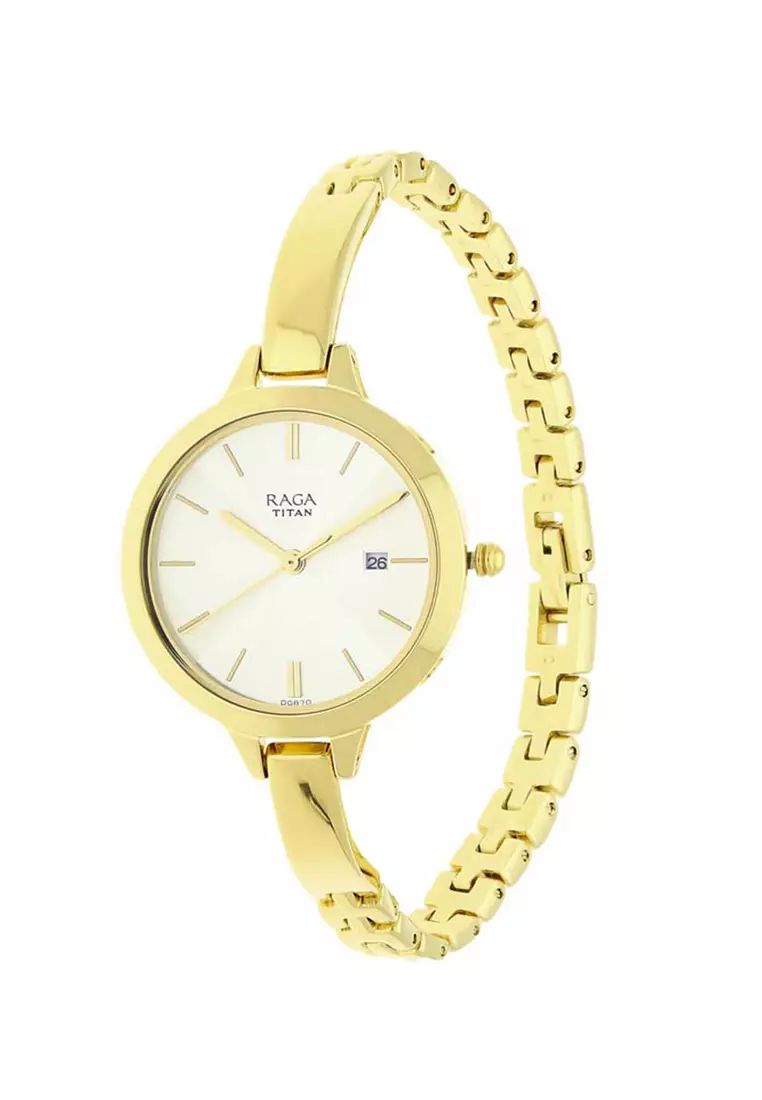 (BUY1TAKE1) Titan Stainless Steel Quartz Watch For Women TTN2578YM01 TTN1647YM01FREE