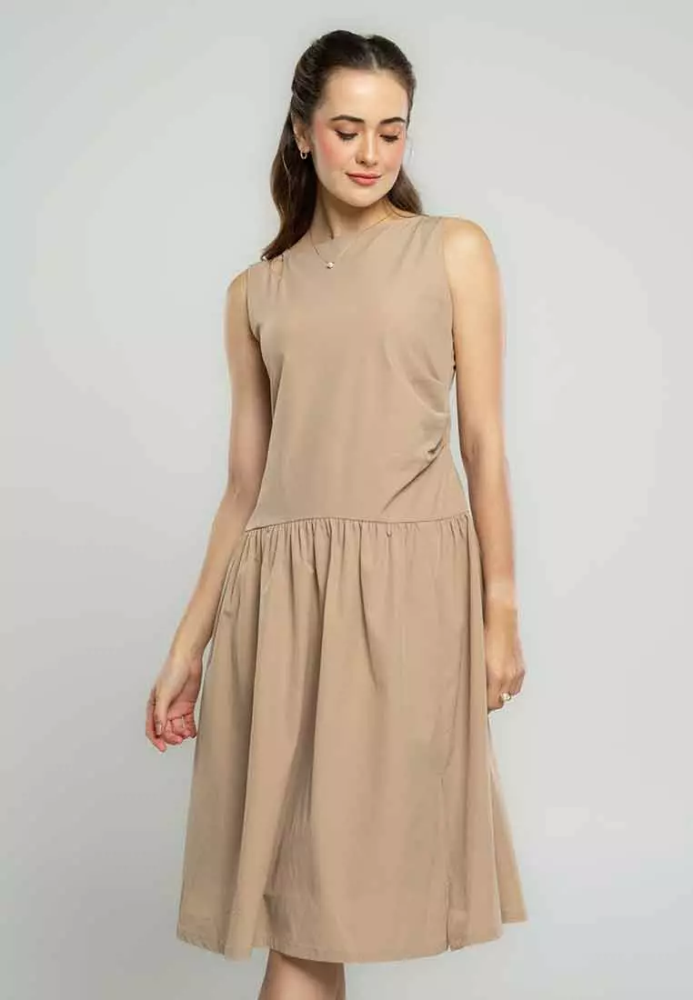 Harper Sleeveless Drop Waist Dress