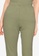 Public Desire green Ribbed Shaped Flare Trousers A98CBAA1E5D3ABGS_2