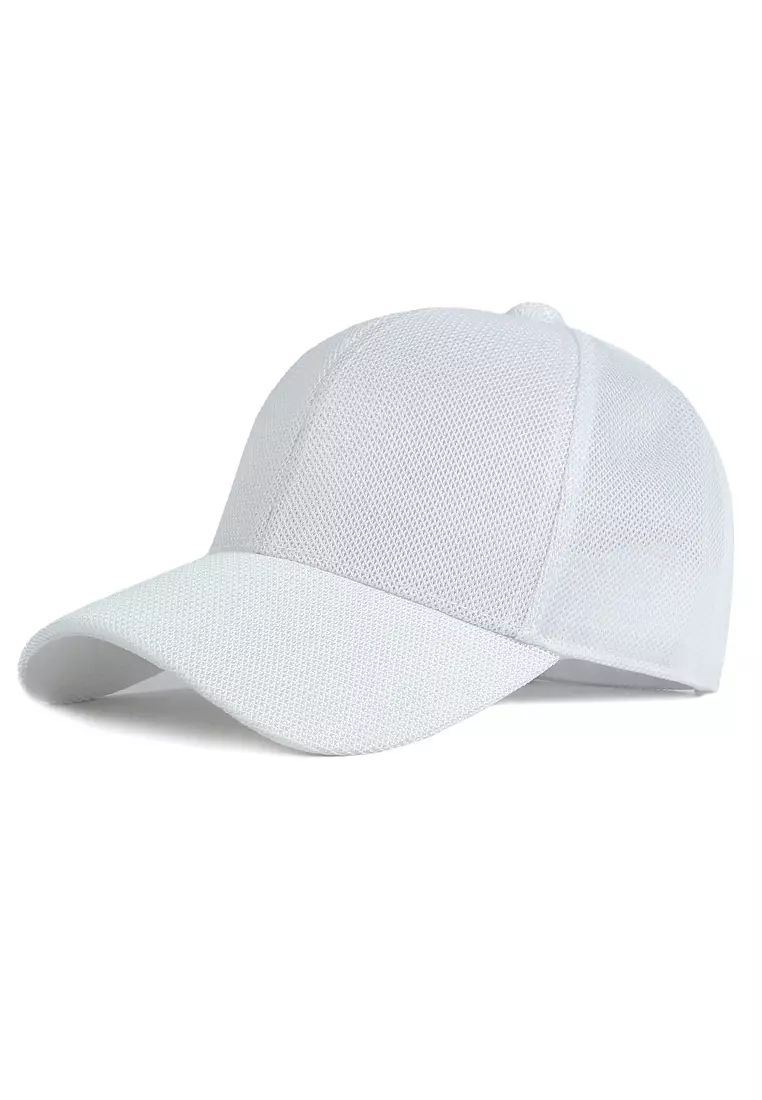 Buy Kings Collection White Breathable Baseball Cap (KCHT2190) in