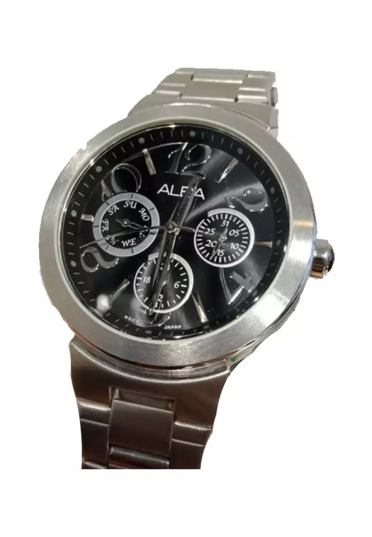 Jam Tangan Wanita Alba Original Garansi Resmi ASPE43 ASPE43X1 Strap Stainless Steel Silver